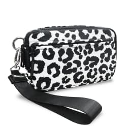 Womens Wallet Cute Checkered Multi Credit Card with Clear ID Window Large Capacity Zip Around Clutch Travel Lightweight Purse
