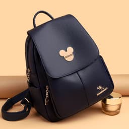 Student Bags Women’s Backpack Designer High Quality Soft Leather Simple Fashion Backpack Large Capacity Antitheft Shoulder Bags