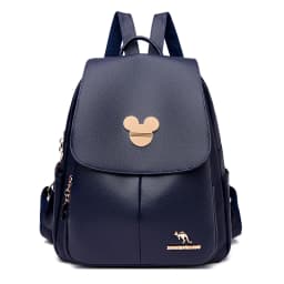 Student Bags Women’s Backpack Designer High Quality Soft Leather Simple Fashion Backpack Large Capacity Antitheft Shoulder Bags