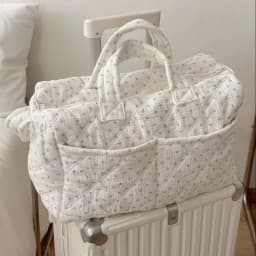 YT style fresh and sweet ins floral travel bag, new large-capacity handbag, student commuter tote bag