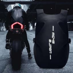 Motorcycle backpack, men's waterproof helmet backpack, riding bag, motorcycle backpack, laptop bag, large capacity travel backpa