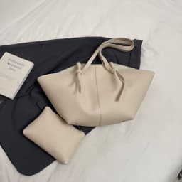 Branded Designer Shoulder Tote Bags For Women Soft PU Leather 2-IN-1 Big Capacity Shopper Tote Set 2026 Luxury Designer Handbags