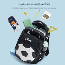 Lightweight Football Backpack for Children Schoolbag Backpack Travel School Bags for Teenage Boy Mochila Escolar Infantil Menino