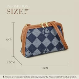 PG Women's Crossbody Bag Letter Printed Canvas Shoulder Bag Fashion Luxury Small Handbag For Female Daily Use
