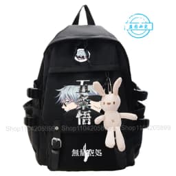 Jujutsu Kaisen Backpack Anime Students School Bag Cosplay Mochila Boys Girls Gifts Cartoon Bookbag Laptop Travel Rucksack