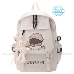 Jujutsu Kaisen Backpack Anime Students School Bag Cosplay Mochila Boys Girls Gifts Cartoon Bookbag Laptop Travel Rucksack