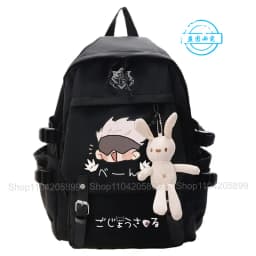 Jujutsu Kaisen Backpack Anime Students School Bag Cosplay Mochila Boys Girls Gifts Cartoon Bookbag Laptop Travel Rucksack
