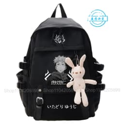 Jujutsu Kaisen Backpack Anime Students School Bag Cosplay Mochila Boys Girls Gifts Cartoon Bookbag Laptop Travel Rucksack