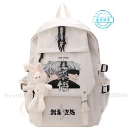 Jujutsu Kaisen Backpack Anime Students School Bag Cosplay Mochila Boys Girls Gifts Cartoon Bookbag Laptop Travel Rucksack