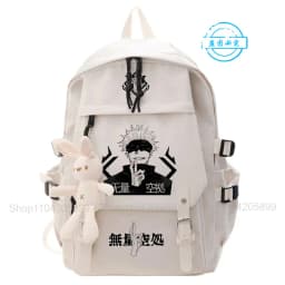 Jujutsu Kaisen Backpack Anime Students School Bag Cosplay Mochila Boys Girls Gifts Cartoon Bookbag Laptop Travel Rucksack