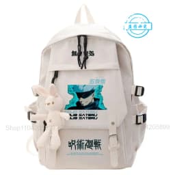 Jujutsu Kaisen Backpack Anime Students School Bag Cosplay Mochila Boys Girls Gifts Cartoon Bookbag Laptop Travel Rucksack