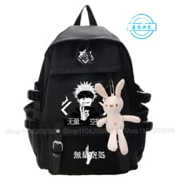 Jujutsu Kaisen Backpack Anime Students School Bag Cosplay Mochila Boys Girls Gifts Cartoon Bookbag Laptop Travel Rucksack