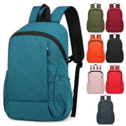 Lightweight Solid-Color Backpacks, Outdoor Sports Backpacks, Casual Travel Bags, Student Schoolbags