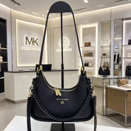 Michael Kors New Ladies' Fashionable Shoulder Bag, MK Business Casual Handbag, High-Quality Leather, Girls' Travel Bag