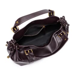 Fashion Large Capacity Ruched Tote Bag Designer Drawsting Women Handbags Luxury Soft Pu Commuter Bags 2026 Trend City Bag