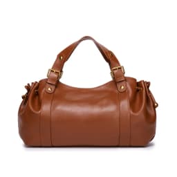 Fashion Large Capacity Ruched Tote Bag Designer Drawsting Women Handbags Luxury Soft Pu Commuter Bags 2026 Trend City Bag