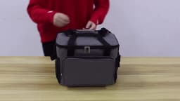 15L Picnic Bag Thermal Insulated Lunch Bag Box Handbag Wine Beer Cooler Crossbody Shoulder Bag Camping Food Container