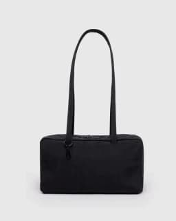 Nylon Square Shoulder Bag Large Capacity Canvas Handbag Lightweight Zipper Tote Bag Daily Commute Travel Storage Bag Gym Gift