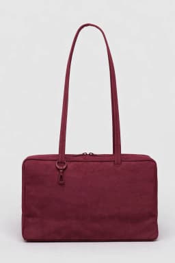 Nylon Square Shoulder Bag Large Capacity Canvas Handbag Lightweight Zipper Tote Bag Daily Commute Travel Storage Bag Gym Gift