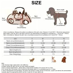 Portable Multi-functional Towing Backpack, Double-Shoulder Dog Backpack, Crossbody Pet Transport Bag, Breathable Outdoor Pet Bag