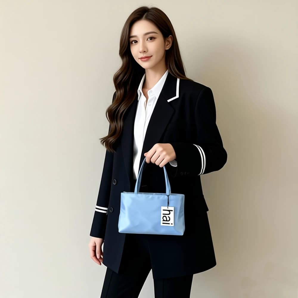Women's Silk Satin Handbag Small Square Tote Bag Solid Color Double Strap Shoulder Bag Versatile Underarm Phone Purse Fashion