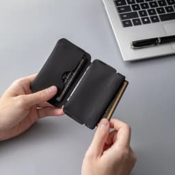 Multiofunctional Magnetic Buckel Coin Purse Portable Ultra-light Business Card Holder Mini Folding Wallet EDC Pouch