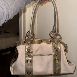 Vintage High-end Large-capacity Handbag Shoulder Bag Sweet and Cool Babes Underarm Niche Casual Contrasting Color Bag