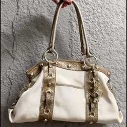 Vintage High-end Large-capacity Handbag Shoulder Bag Sweet and Cool Babes Underarm Niche Casual Contrasting Color Bag