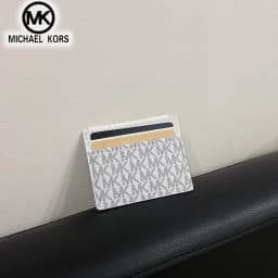 2026 Michael Kors Women's Fashion Leisure Card Bag MK Driver's License Card Cover Zero Wallet Girls' Multiple Card Clip