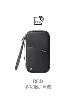 RFID Travel Passport Holder Waterproof Document Organizer Wallet Large Capacity Ticket Card Bag for Men Women Family Trip