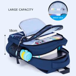Waterproof Children School Backpack, Casual Primary Schoolbag Book Bag for Boys Daily School Use