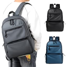 A 14 Inch Computer Backpack Large Capacity Simple Durable Men's Backpack Lightweight Men's Travel Backpack Student Schoolbag
