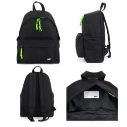 Mp | Spanish Brand | Casual Black Backpack for Men | Youth School Backpack for Institute and University (43X35X24 cm) | Large Capacity with Compartments and Side Pocket