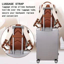 Business Backpack for Men and Women, Large Capacity Expandable Backpack, Computer Backpack, Backpack, Travel Bag