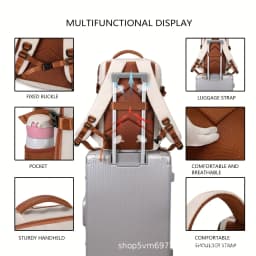 Business Backpack for Men and Women, Large Capacity Expandable Backpack, Computer Backpack, Backpack, Travel Bag