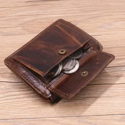 Genuine Leather Wallet For Men Male Rfid Original Cowhide Vintage Short Mens Wallet Purse With Card Holder ID Window Coin Pocket