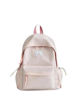 New Stylish Embroidered Backpack Korean Japanese Style Cute Casual School Bag for Girls Students Daily Commute Travel Bag