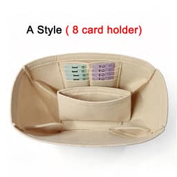 Bag Organizer Insert Lining Fit For Cyme Or Cyme Mini tote,Bag Storage Pouch And Organization Inner Liner Purse Keep Shaper