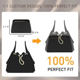 Nylon Bag Organizer Insert For 25bag Durable Fashion Wateproof Gift Bag Support Storage Inner Modification Bag Accessories
