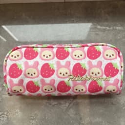 Rilakkuma Korilakkuma Pencil Case Pouch Strawberry Bear Kawaii Cute School Pencil Cases for Girls Stationery Supplies