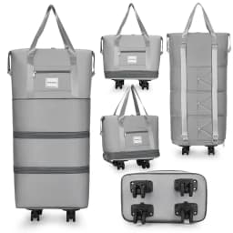 Travel Bag, Backpack Large-Capacity Disassembly Universal Wheel Storage Bag, Duffel Bag Portable Multi-Layer Checked With Wheel