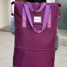 Travel Bag, Backpack Large-Capacity Disassembly Universal Wheel Storage Bag, Duffel Bag Portable Multi-Layer Checked With Wheel