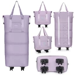 Travel Bag, Backpack Large-Capacity Disassembly Universal Wheel Storage Bag, Duffel Bag Portable Multi-Layer Checked With Wheel
