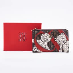 CHCH Women's Wallet 2025 Spring New Cartoon Printed Women's Credit Card Bag ID Bag