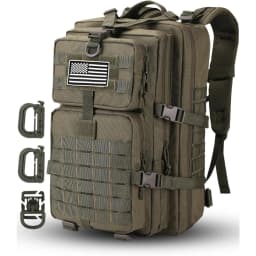 50L/30L Backpack Military Assault Pack For Men, 3 Day Bug Out Bag Molle DaypackFor Camping Outdoor Sport Rucksack Backpacks