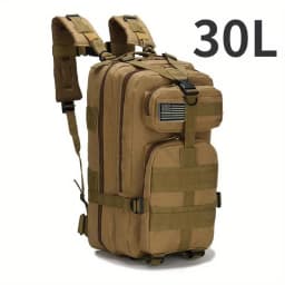 50L/30L Backpack Military Assault Pack For Men, 3 Day Bug Out Bag Molle DaypackFor Camping Outdoor Sport Rucksack Backpacks