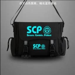 New GAME SCP Bag Cosplay Special Containment Procedures schale School Bags Rucksack for Teen Girls Boys Casual Travel Bag