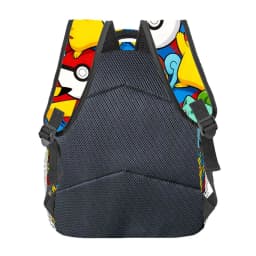 Pikachu Backpack, Anime Print School Bookbag, Lightweight Travel Backpack with Mesh Pockets