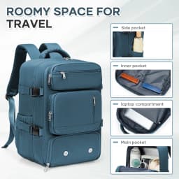 Ryanair Cabin Bag 40x30x20, Travel Backpack For Women Men Business Laptop Bag, Hand Luggage Backpack Cabin Fly Bag, College Bag