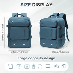 Ryanair Cabin Bag 40x30x20, Travel Backpack For Women Men Business Laptop Bag, Hand Luggage Backpack Cabin Fly Bag, College Bag
